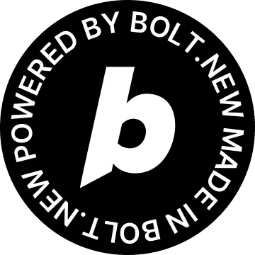 Built with Bolt.new